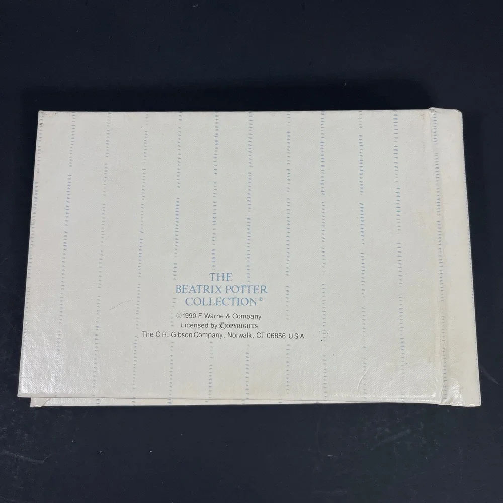 Vintage Beatrix Potter Great Grandma Brag Book Photo Album Peter Rabbit 1990